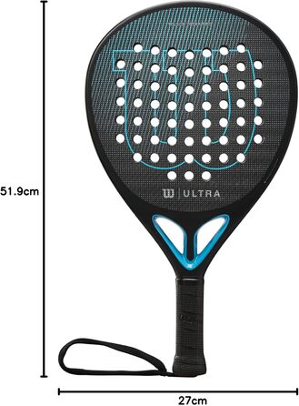 Ракетка для падел Wilson Paddle 35 Schwarz - професійна ракетка для гри в падел