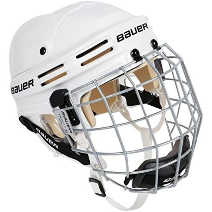 Захисна хокейна маска BAUER PROFILE II, срібляста, розмір L
