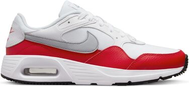 Кросівки Nike Air Max SC для чоловіків, білі (47.5 EU, White Wolf Grey University Red Black)