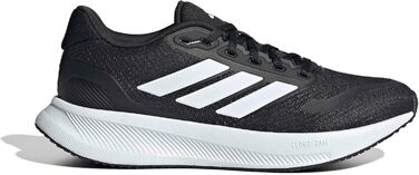 Жіночі бігові кросівки adidas Runfalcon 5 Wide, 38 EU, чорний/білий