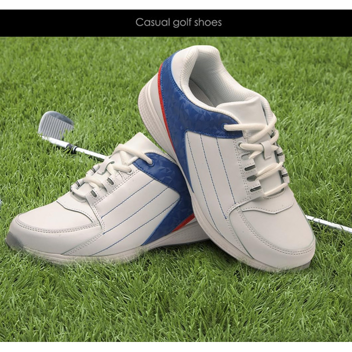 Водонепроникні гольф-черевики з шипами для жінок та чоловіків, розмір 41 EU, блакитні