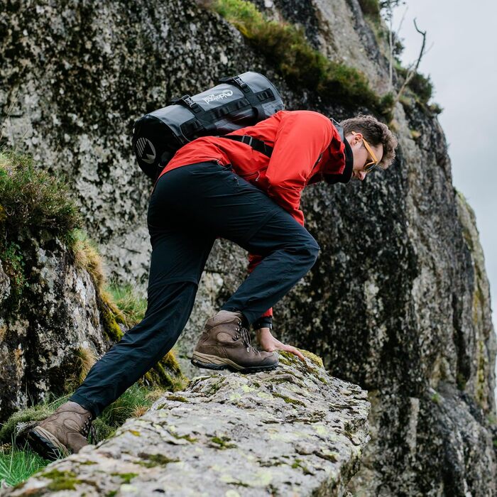 Спортивна сумка та рюкзак Lakeland Active Ullswater, 40 л, чорний, водонепроникний, суха сумка