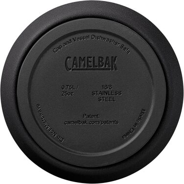 Термобутилка Camelbak з вакуумною ізоляцією, нержавіюча сталь, чорна