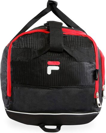 Спортивна сумка FILA Cypress Unisex, маленька сумка для спорту та тренувань, Onyx/Red (один розмір)