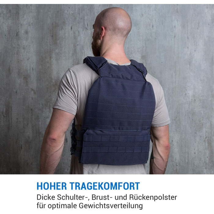 Capital Sports Battlevest 2.0 - Вага жилет для тренувань, 8.0/13.2 кг, у камуфляжі, синій, чорний, оливковий