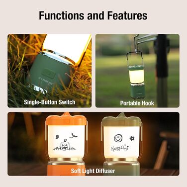 KLARUS CL8 Mini Camping-ліхтар 