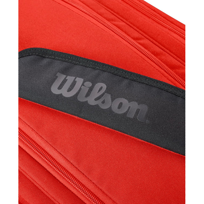Сумка для падельних ракеток Wilson Tour, до 6 штук, червона