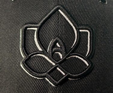 Кепка-снапбек Nebelkind Steini Der Keller унісекс, регульований розмір, чорно-сіра, стиль streetwear