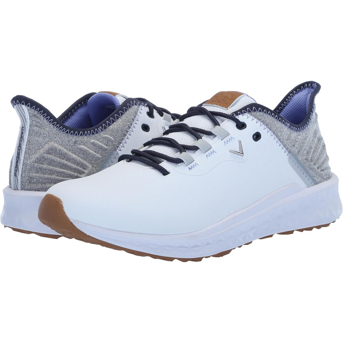 Жіноче golf-взуття Callaway La Jolla Sl, 41 EU, широка колодка, білий/морський блакитний