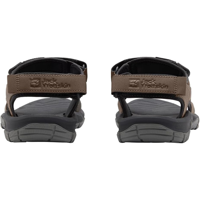 Чоловічі сандалії Jack Wolfskin Lakewood Cruise - для трекінгу та піших прогулянок (39.5 EU, Cold Coffee)