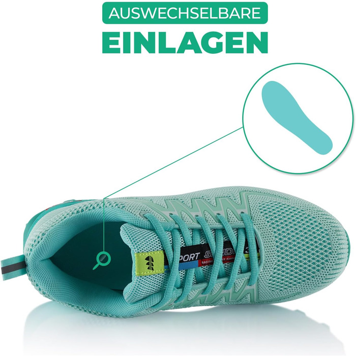 Трекінгові черевики для жінок та чоловіків, дихаючі, для трейлраннінгу та трекінгу, 37 EU, блакитні