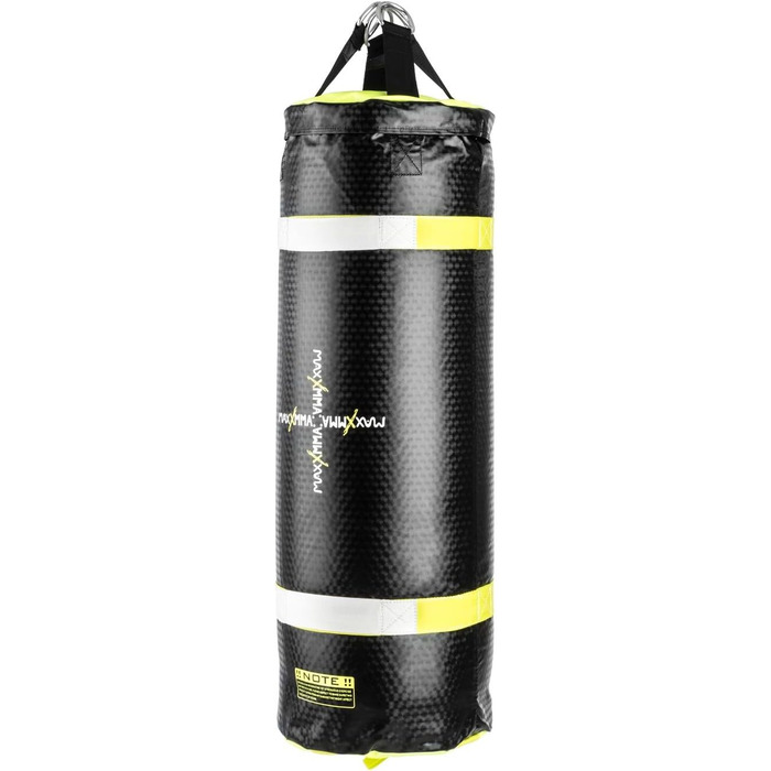 Боксерський мішок Klarfit Maxx MMA-A з інноваційною водо-повітряною начинкою, 55 л, для функціонального тренування, чорний
