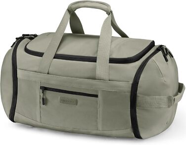 Спортивна сумка LOVEVOOK для жінок та чоловіків, велика сумка для тренувань, дорожня сумка з відділенням для взуття, водонепроникна спортивна сумка, Travel Duffle Bag з рюкзаком для фітнесу, подорожей, спорту (зелена, 45L, 51*28*32 см)