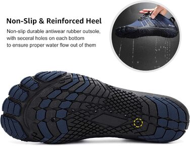 Чоловічі та жіночі водяні шльопанці з сітчастої тканини, без шнурівки, розмір 7.5 (жіночий)/6.5 (чоловічий), Wz112, блакитний