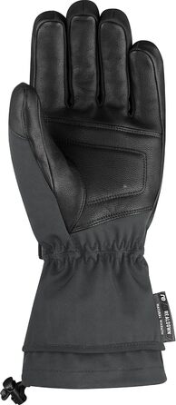 Лижні рукавички Reusch Down Spirit Gore-Tex, пухові, водонепроникні, дихаючі, дуже теплі, сірі/чорні, розмір 7