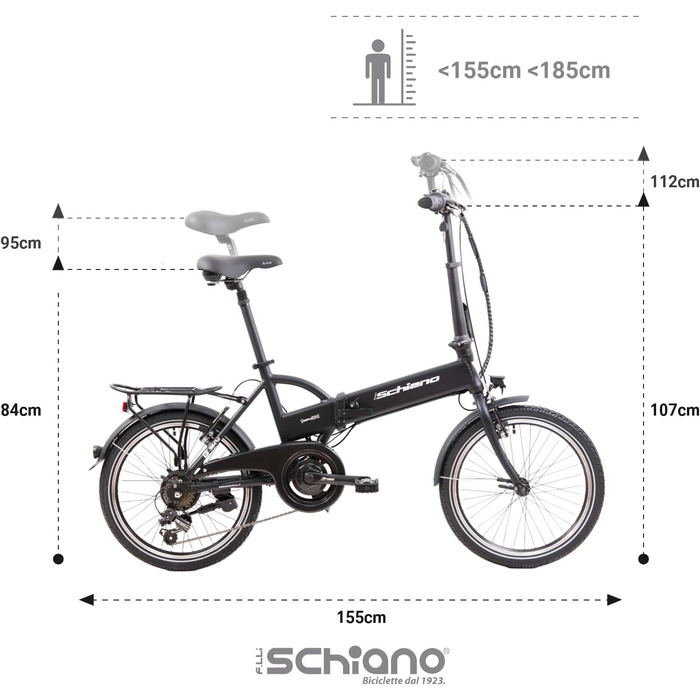 Електровелосипед F.lli Schiano E-Sky 20