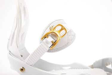 Зв'язування для сноуборду Nitro Rythm '22 All Mountain White Gold, S