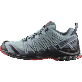Чоловічі трекінгові черевики Salomon XA PRO 3D Gore-TEX 44 2/3 EU Lead Black Barbados Cherry