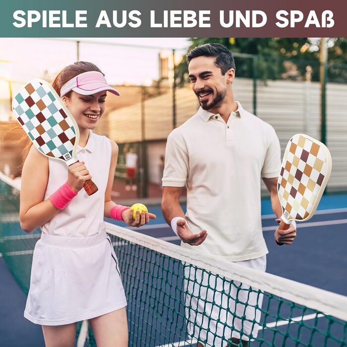 Набір для піклболу: 4 ракетки, м'ячі та сумка | Піклбол для початківців | Графіт та скловолокно