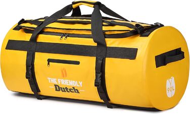 Велика спортивна сумка Duffel 90L, водонепроникна, для чоловіків, рюкзак та дорожня сумка, жовта