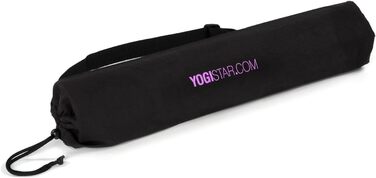 Сумка для йоги Yogistar Yogibag® Basic, бавовна, 65 см, чорна