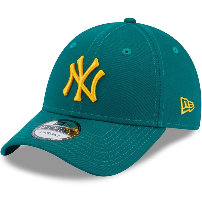 Кепка New Era New York Yankees MLB League Essential Green 9Forty Adjustable, розмір універсальний