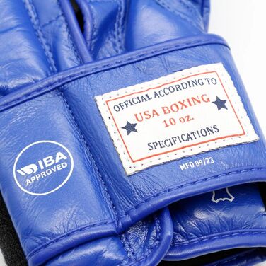 Боксерські рукавички adidas IBA з липучкою для тренувань, боксу, унісекс
