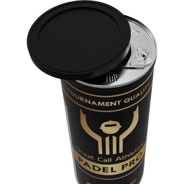 М'ячі для падел-тенісу Great Call Athletics Pro Tournament, 3 шт. - професійна якість, для ракет 4