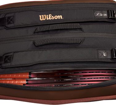 Ракетка для тенісу Wilson Pro Staff V14 Super Tour Bag - Коричнева (15 шт.)