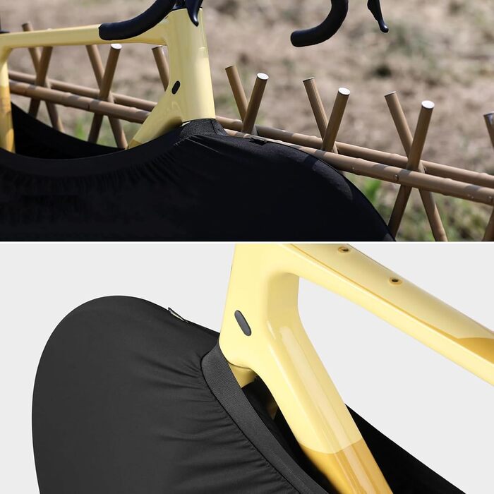 Чохли для велосипедів Barlone Schwarz (2 шт.) - захист від пилу та бруду, чорний | для дому та зберігання