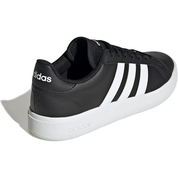 Жіночі кеди adidas Grand Court TD Lifestyle Court Casual, чорні з білими смугами, розмір 37 1/3 EU