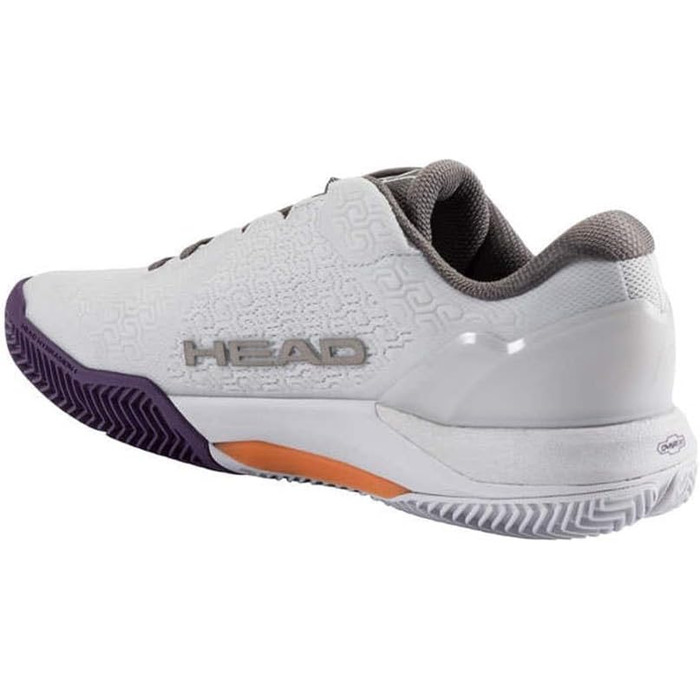 Кросівки футзалу HEAD Revolt Pro 5.0 Clay Men WHBK (43 EU, сіро-фіолетові)