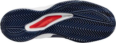 Кросівки для тенісу Wilson Rush Pro Ace Clay WRS332740, 44 EU, Navy/Blazer White/Infrared