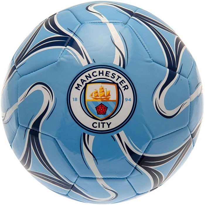 Футбольний м'яч Manchester City Cosmos, універсальний, синій, для дітей і дорослих