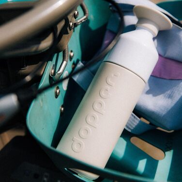 Термос Dopper Insulated 580 мл Gentle Grey – подвійні стінки, не протікає, зберігає холод до 24 годин та тепло до 9 годин, нержавіюча сталь, пляшка для води, чаю, кави