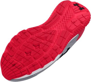 Дитячі кросівки Under Armour Ua Rogue 3 Al для дівчаток, Visual Cushioning, 38 EU, сірий, червоний, чорний