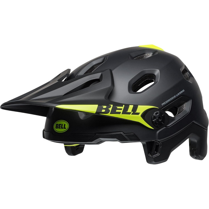 Велошолом BELL Super DH MIPS S, матово-глянцевий чорний