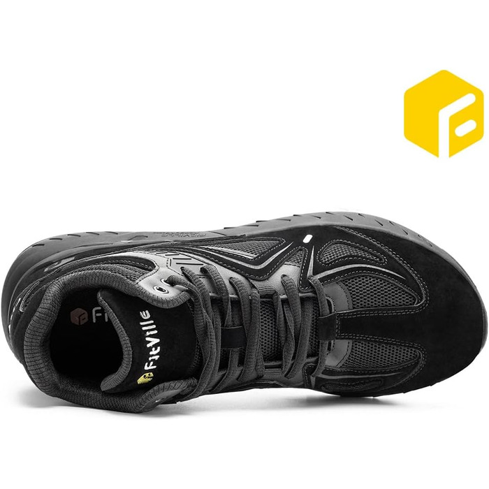 Чоловічі кросівки для бігу FitVille широкі (46 EU) - чорний, зручні, стильні, для ходьби та спорту