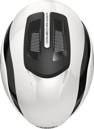 Велошолом ABUS Gamechanger 2.0 MIPS, аеродинамічний, білий, S (51-55 см), для чоловіків і жінок, з покращеною вентиляцією
