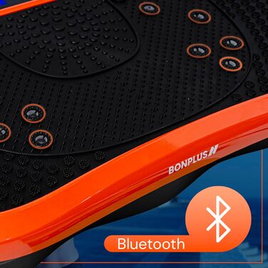 Віброплатформа для фітнесу з магнітотерапією, 99 рівнів, 5 програм, гумові амортизатори та резинки