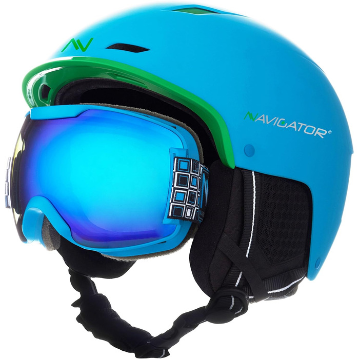 Лижна маска NAVIGATOR SIGMA, унісекс, синя, для сноуборду та лиж, різні кольори
