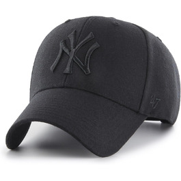 Кепка бейсболка New Era MLB New York Yankees чорна, універсальний розмір