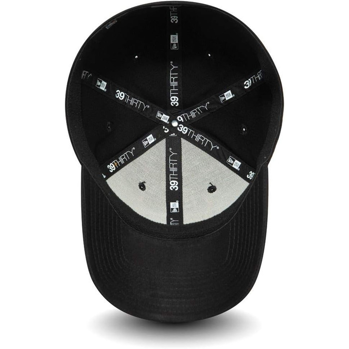 Кепка New Era Chicago Bulls чорна, 39thirty Stretch, розмір M-L