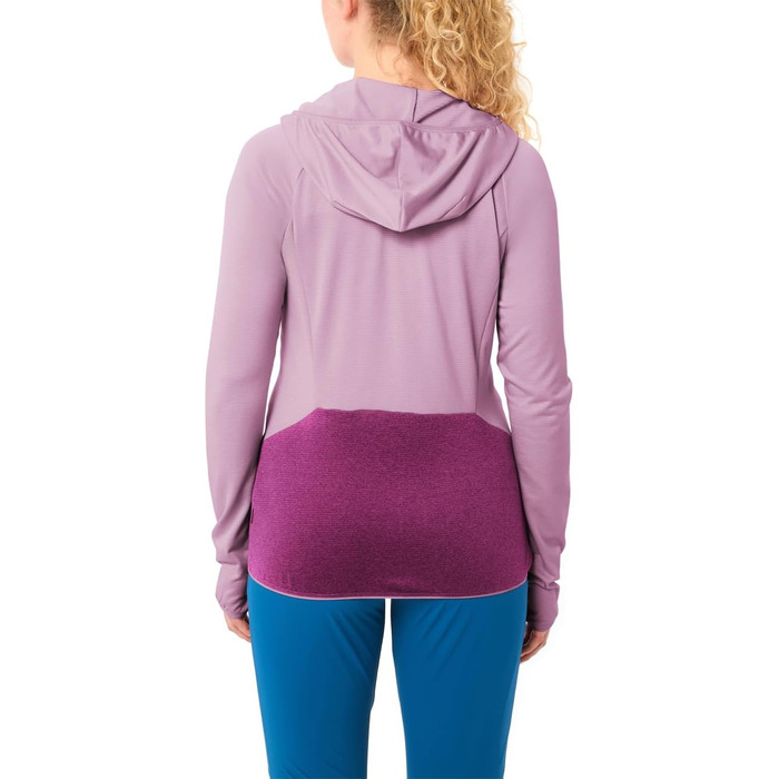 Жіноча флісова куртка VAUDE Tekoa Fleece Jacket II, колір raspberry (малиновий), розмір 42