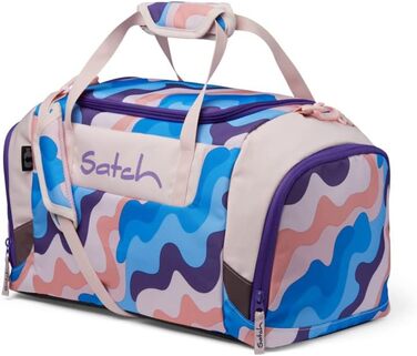 Спортивна сумка satch 25 л з відділенням для взуття та вологих речей Candy Clouds, рожева