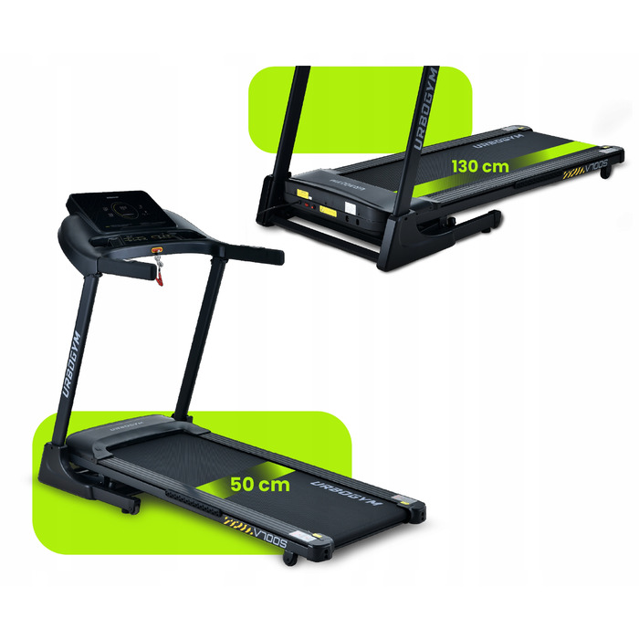Електрична бігова доріжка Urbogym V700S (до 140 кг)