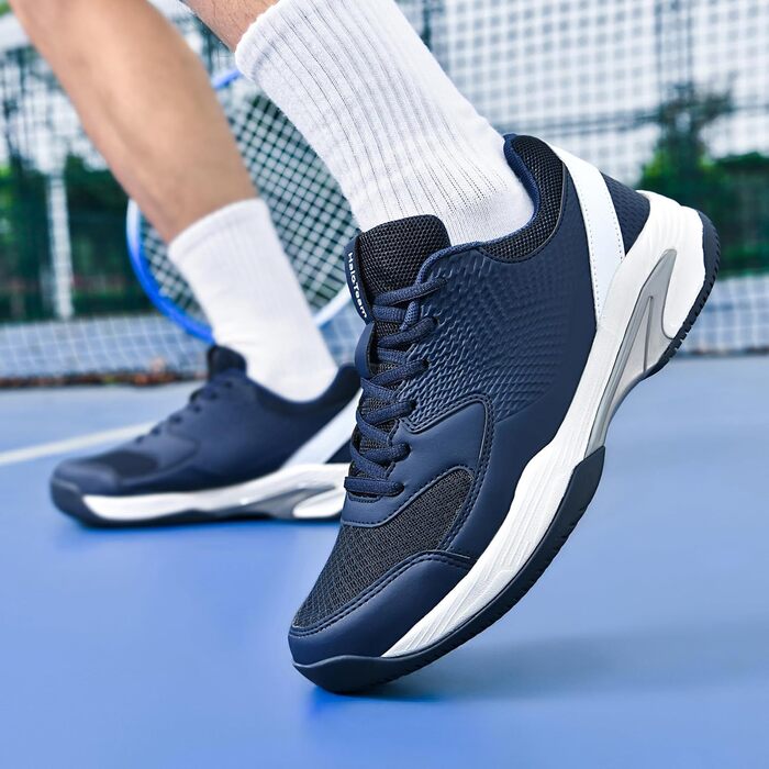 Чоловічі тенісні кросівки HaloTeam: мода, зчеплення, легкість, дихання | для бадмінтону, сквошу, волейболу, розмір 38-45