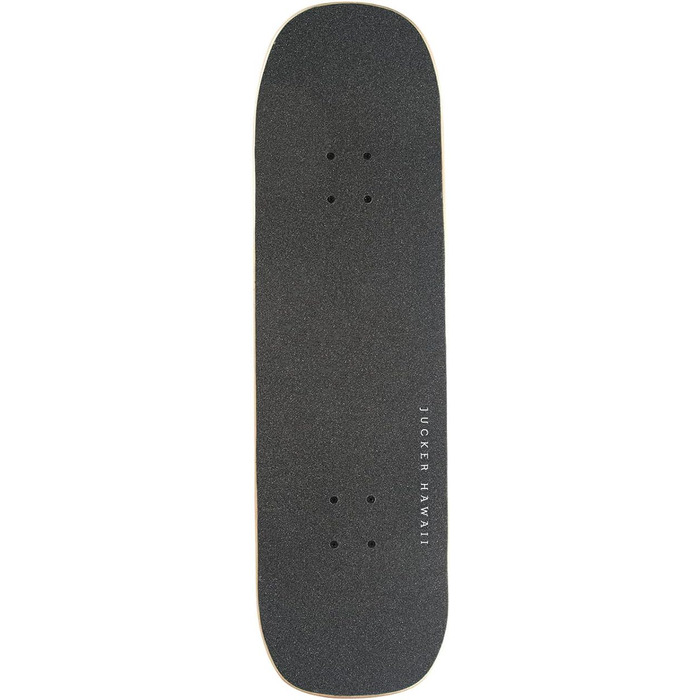 Скейтборд JUCKER HAWAII NUHA 8.5 Black – вуличний і круїзер, клен з горіхом, для початківців і досвідчених