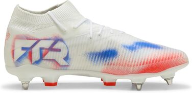 Кросівки футбольні PUMA Future 8 Pro Mxsg (41 EU) – Білий, Чорний, Червоний