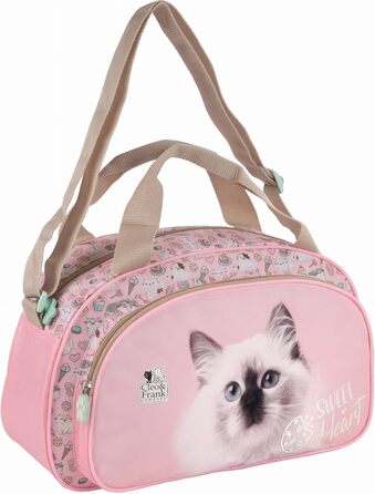 Дитяча спортивна сумка, дорожня сумка для собак, цуценят, хлопчиків та дівчаток, блакитна, 35 x 21 x 15 см, 10 літрів